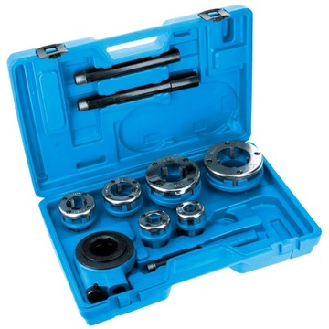 РЕЗЬБОВАЯ НАРЕЗКА, ТРУБНАЯ МАТРИЦА, 6 НАСАДОК 1/2