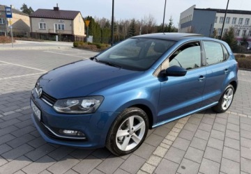 Volkswagen Polo V Hatchback 3d Facelifting 1.4 TDI BlueMotion Technology 90KM 2014 Volkswagen Polo Volkswagen Polo 1.4 TDI (Blue Motion Technology) Comfortli, zdjęcie 5