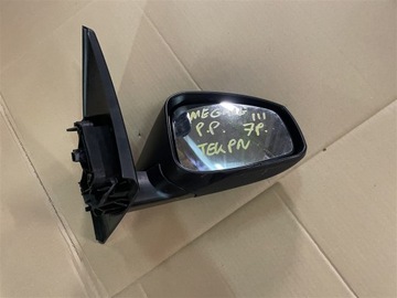 ЗЕРКАЛО ПЕРЕДНЕЕ ПРАВОЕ, 7-ПИН. НОМЕР КРАСКИ CUB: TEKPN RENAULT MEGANE III