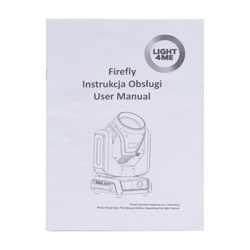 Подвижная головка сценического освещения BEAM 7R LIGHT4ME FIREFLY 230B
