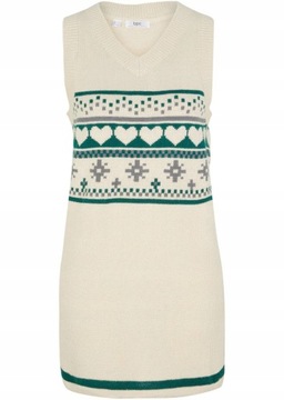36 Bonprix SWETER WE WZORY