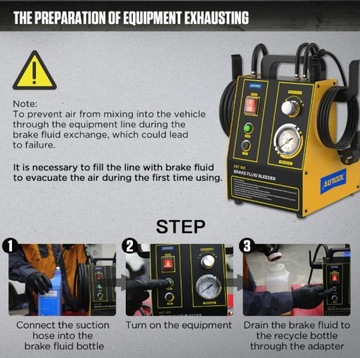 AUTOOL AST605 Замена тормозного масла