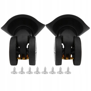 2 КОЛЕСА ДЛЯ ЧЕМОДАНА, УСТОЙЧИВЫЕ К ДАВЛЕНИЮ A02