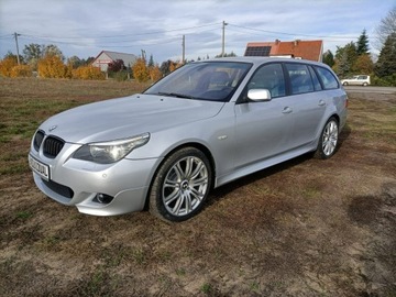 BMW Seria 5 E60 Touring 530xd 235KM 2007 BMW 530 2007/automat/235KM/po opłatach/M-Pakiet