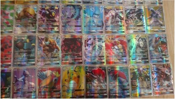 50x Karty POKEMON gx tag team basic