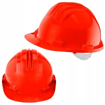 НЕО ШЛЕМ OHS ЗАЩИТНЫЙ ШЛЕМ ДЛЯ СТРОИТЕЛЬНЫХ РАБОТ КРАСНЫЙ