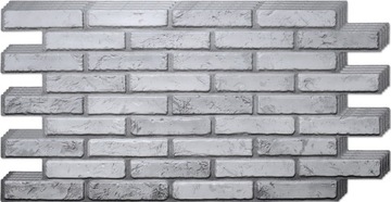 Panele Ścienne 3D CEGŁA PCV BRICK LIGHT PVC 4szt.