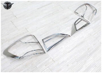 BMW X1 I E84 2009-2015 NAKŁADKI NA LAMPY TYLNE