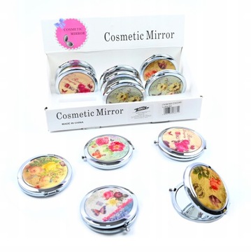 КАРМАННОЕ ЗЕРКАЛО ДЛЯ МАКИЯЖА, РАЗНЫЕ ЦВЕТА