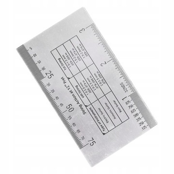 Измеритель действия струны Многофункциональная линейка для