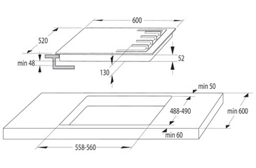 Комплект GORENJE BOS67372CLB+BM235CLB+DK63MCLB+GW6D42CLB