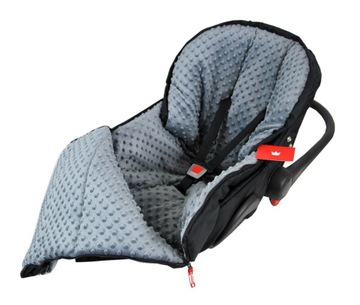 BabyLux ŚPIWÓR SPIWOREK NIEPRZEMAKALNY K24 DO WÓZKA FOTELIKA MINKY 90cm