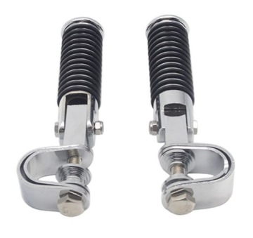 HARLEY CHROME FOLDING MOTORCYCLICLE FOOT RESTRAINERS 25mm 32mm