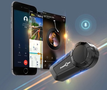 ИНТЕРКОМ МОТОЦИКЛ FREEDCONN KY-PRO BT 1000M 6 ЧЕЛОВЕК