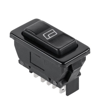 PRZEŁĄCZNIK CHWILOWY DO SZYB LED 12V 20A ON-OFF-ON - Czarny
