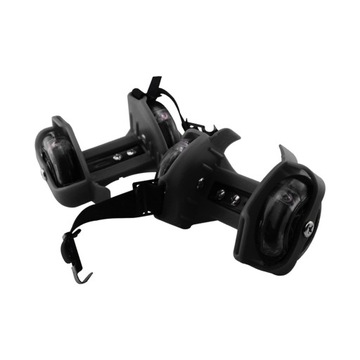 Колеса на каблуке Туфли на колесиках со светящимися колесиками на каблуке Черные