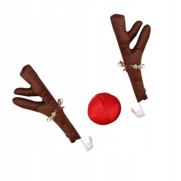 УКРАШЕНИЕ АВТОМОБИЛЯ РОГА ОЛЕНЯ НОС ДЛЯ АВТОМОБИЛЯ