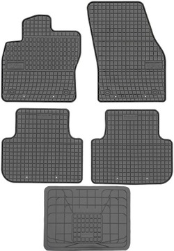 VW Tiguan II 2015- Dywaniki z osłoną