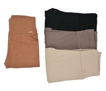 ЛЕГИНСЫ Леггинсы Гетры ВЫСОКАЯ ТАЛИЯ GOLD BADGE однотонный FIT S/M