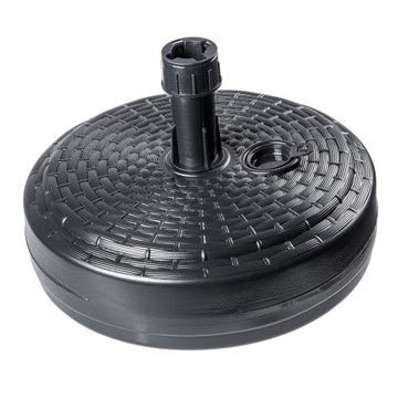PODSTAWA PARASOLA STOJAK POD PARASOL OGRODOWY OKRĄGŁY 39cm OBCIĄŻNIK SZARY