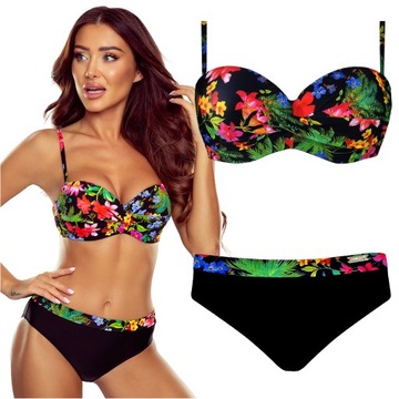 Strój kąpielowy dwuczęściowy push up GABBIANO Evita-DX 20/A 40C L 80C