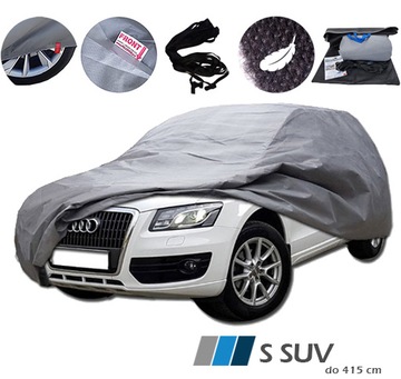 Pokrowiec na samochód AUTO 5warstw +PAS r. S SUV do 415cm EXCLUSIVE