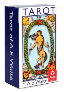 Tarot of A.E. Waite (Mini Blue Edition) - karty ta