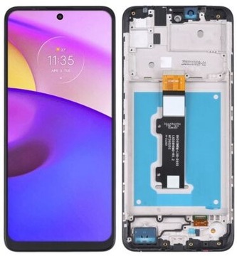WYŚWIETLACZ EKRAN LCD DO MOTOROLA MOTO E40 RAMKA