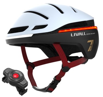 Livall EVO21WL Smart Helmet, White