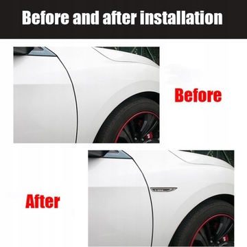 Металлическая боковая наклейка для BMW, 2 шт.