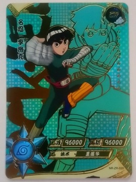 Karta Naruto TCG Kayou Rock Lee - NR-ZR-020