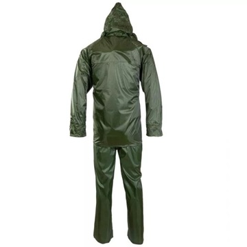ДОЖДЕВАЯ ОДЕЖДА ВОДОНЕПРОНИЦАЕМЫЙ КОМПЛЕКТ КУРТКА С КАПЮШОНОМ БРЮКИ XL