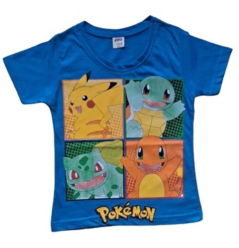 Koszulka T-shirt Pokemony rozmiar 110/116