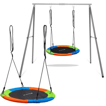 ДЕТСКИЕ САДОВЫЕ КАЧЕЛИ, ПОДВЕСНЫЕ, ГНЕЗДО АИСТА, DURABLE XXL, 100см