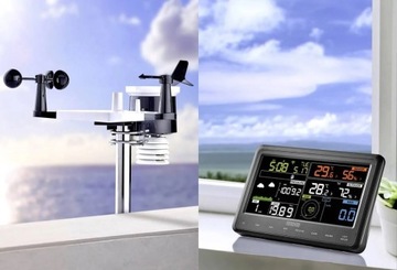 Метеостанция METEO WiFi 100 м до фруктового сада на балконе ГЕРМАНИЯ