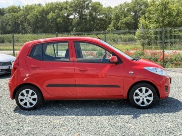 Hyundai i10 I Hatchback Facelifting 1.1 SOHC 69KM 2011 Hyundai i10 FL 1.1 12V 2011r. 69KM 124tys PL Salon, zdjęcie 9