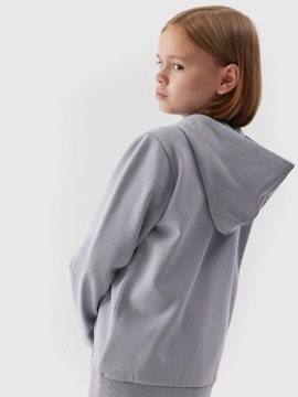 СПОРТИВНАЯ ТОЛСТОВКА С КАПЮШОНОМ ДЛЯ МАЛЬЧИКОВ 4F НА МОЛНИИ