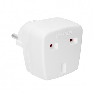 ADAPTER PRZEJŚCIÓWKA WTYCZKA REDUKTOR SIECIOWY GNIAZDO UK USA NA EU PL