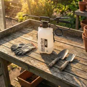 Ручной опрыскиватель 5 л GARDETECH PRO LONG STEEL LANCE 91 см
