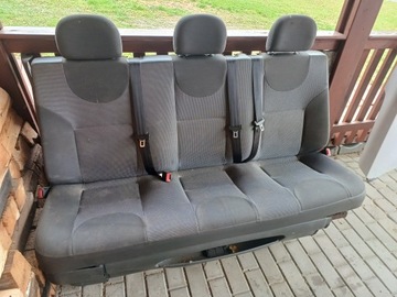 FOTEL ŁAWKA 3-OS TYŁ FIAT SCUDO JUMPY EXPERT