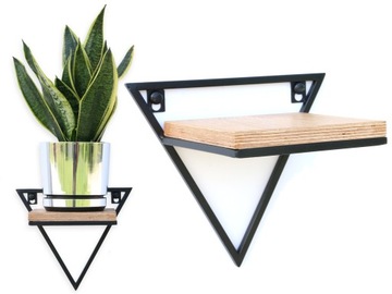 Металлическая подставка для цветов, полка для цветов, ДЕРЕВО