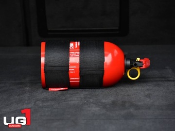 ДЕРЖАТЕЛЬ АВТОМОБИЛЬНОГО ОГНЕТУШИТЕЛЯ С КРЕПЛЕНИЕМ НА ВЕЛКРО