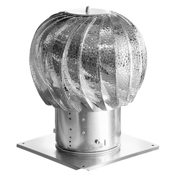 Nasada kominowa 150mm obrotowa TURBOWENT cicha Polski Produkt