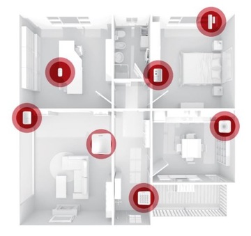 Комплект беспроводной сигнализации AX Home HiLook от Hikvision WiFi LTE/4G SMS