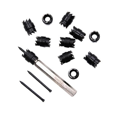 Набор сверл для точечной сварки HSS, 13 шт.