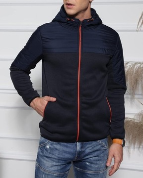 Мужские повседневные толстовки на молнии с длинными рукавами