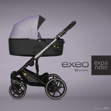 Многофункциональная коляска Expander Exeo 2в1, БОЛЬШИЕ КОЛЕСА