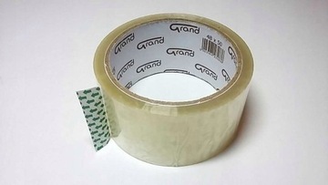 Лента упаковочная GRAND 48х50 прозрачная