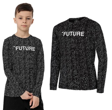 Longsleeve 4F JTSML003 bluzka z dł. rękawem 140.