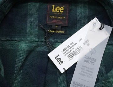 РУБАШКА LEE REGULAR FIT, сосна в клетку, L длинная